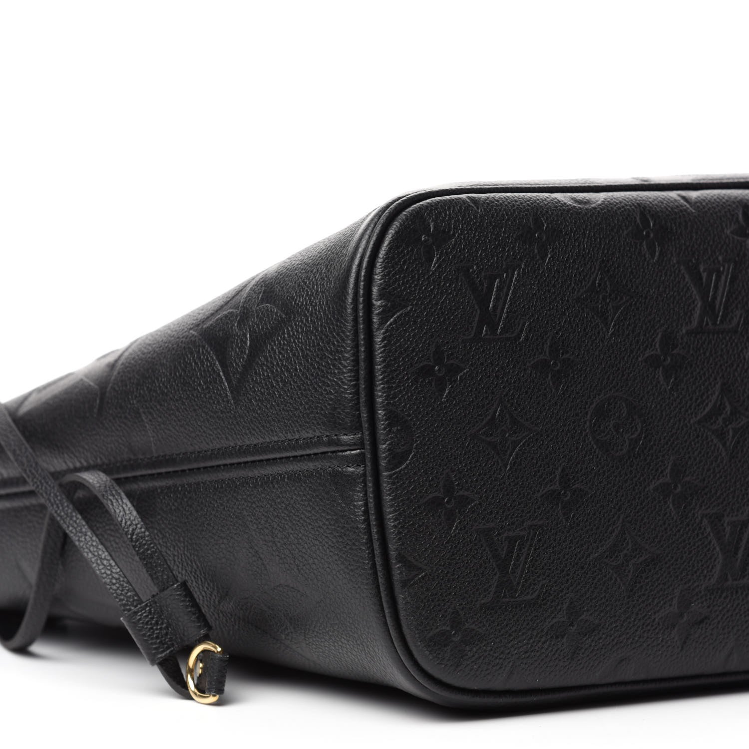 Louis Vuitton Empreinte Monogram Giant Neverfull MM Black 6 of 9
