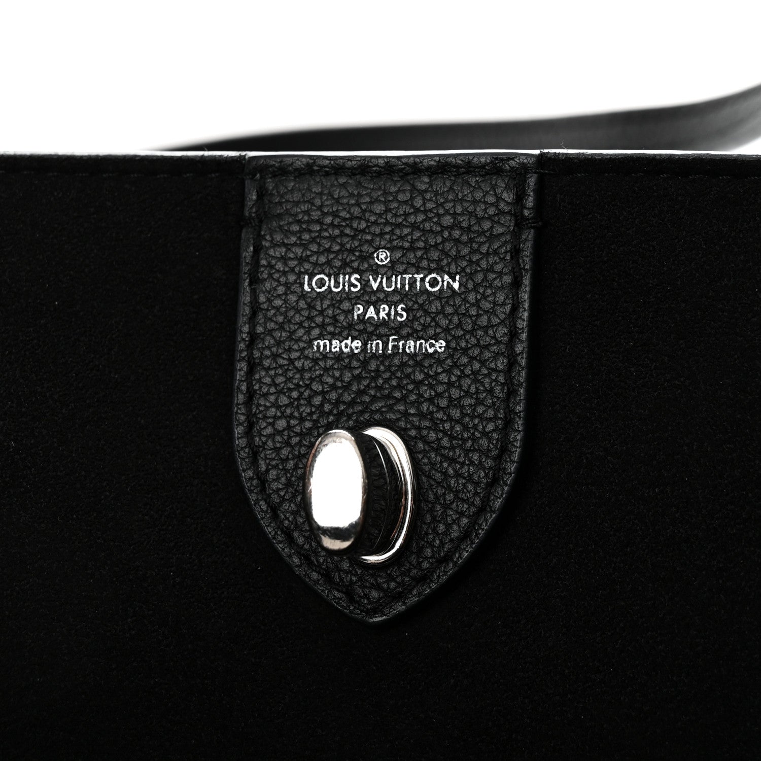 Louis Vuitton Calfskin Lockme Go Tote Black 6 of 9