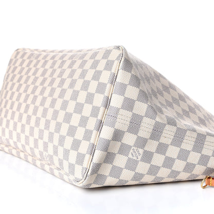 Louis Vuitton Damier Azur Neo Neverfull GM Rose Ballerine 7 of 10