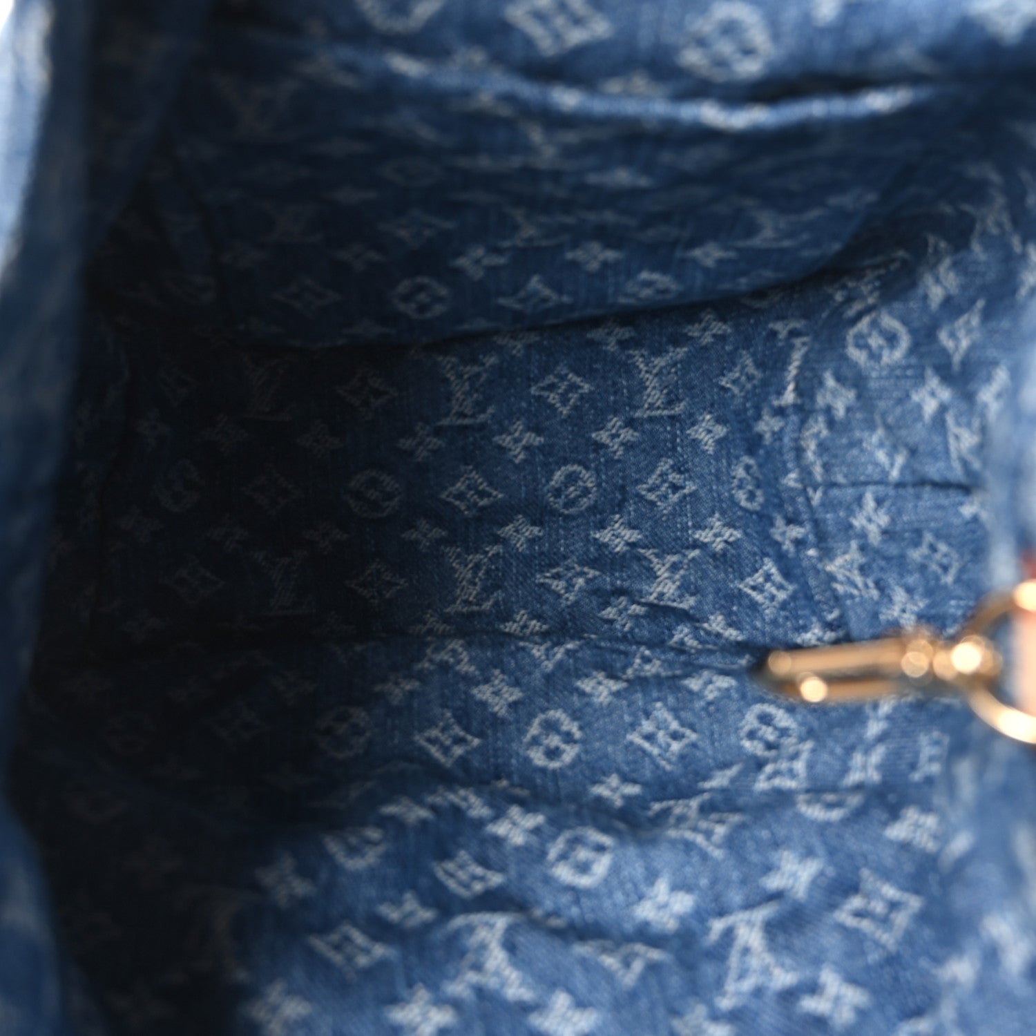 Louis Vuitton Denim Venice Backpack Blue 5 of 9