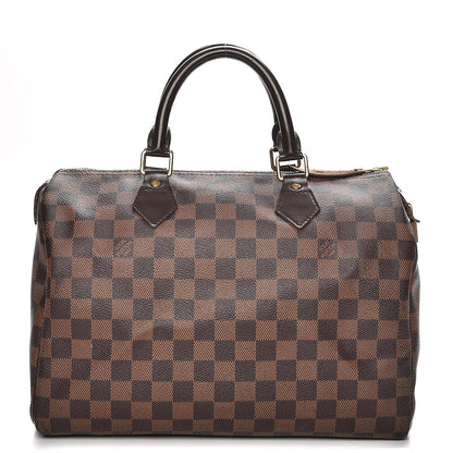 Louis Vuitton Damier Ebene Speedy 30 1 of 11