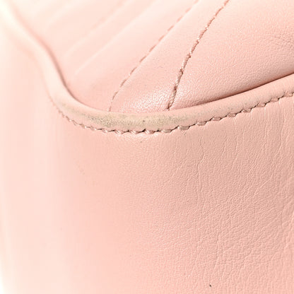 Gucci Calfskin Matelasse Medium GG Marmont Shoulder Tote Bag Perfect Pink 9 of 9