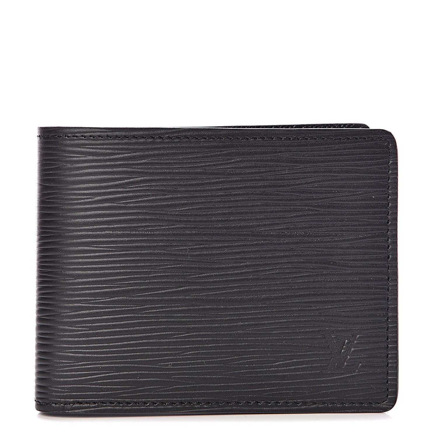 Louis Vuitton Epi Slender Wallet Black 1 of 9