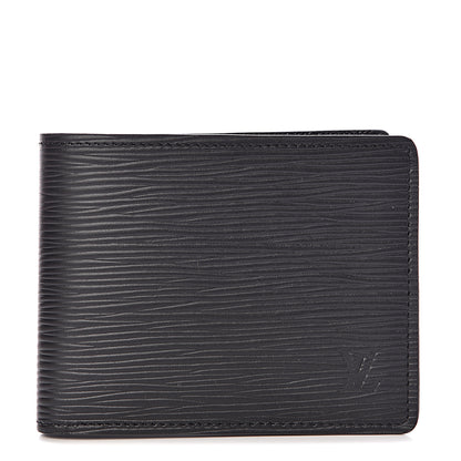 Louis Vuitton Epi Slender Wallet Black 1 of 9