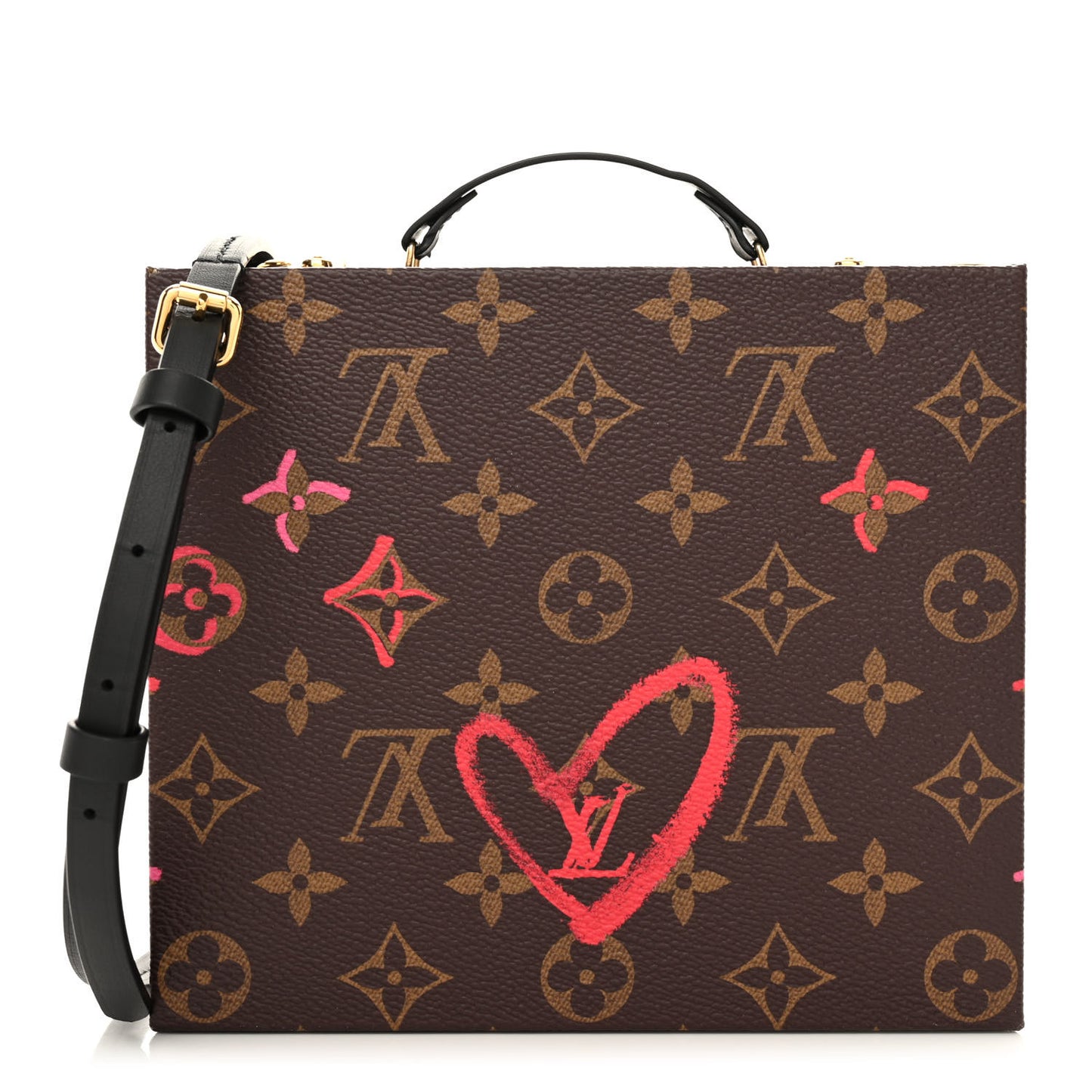 Monogram Falling in Love Mobile Box