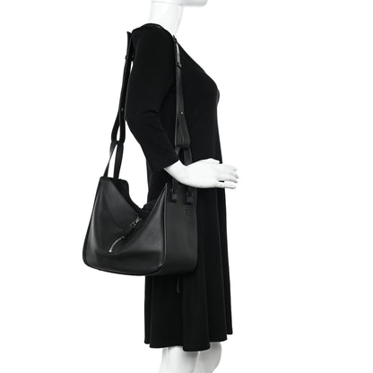 Loewe Calfskin Small Hammock Shoulder Bag Black 2 of 10