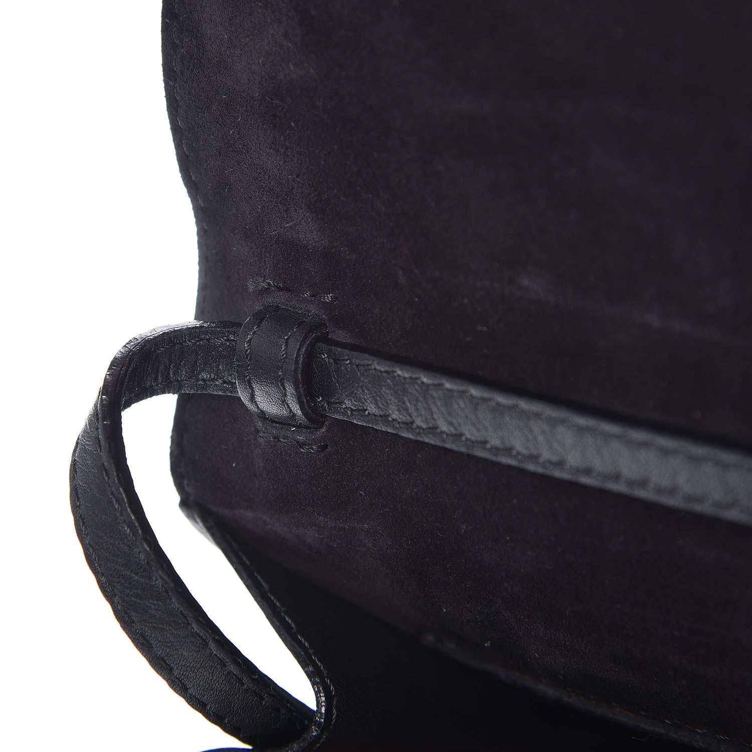 Burberry Calfskin House Check Small Macken Crossbody Bag Black 9 of 12