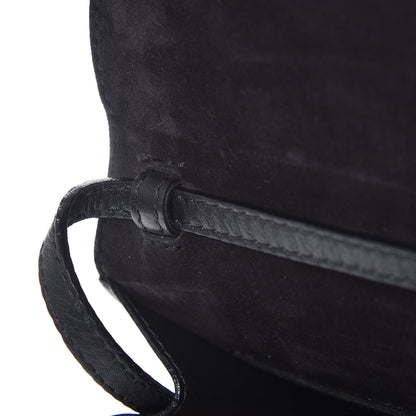 Burberry Calfskin House Check Small Macken Crossbody Bag Black 9 of 12