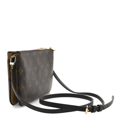 Louis Vuitton Reverse Monogram Giant Double Zip Pochette 3 of 9