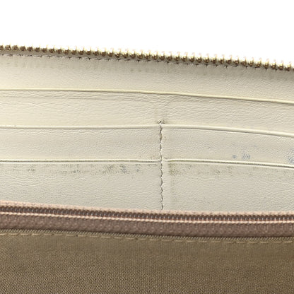 Fendi Zucchino Spalmati FF Multicolor Zip Around Wallet White Multicolor 16 of 18
