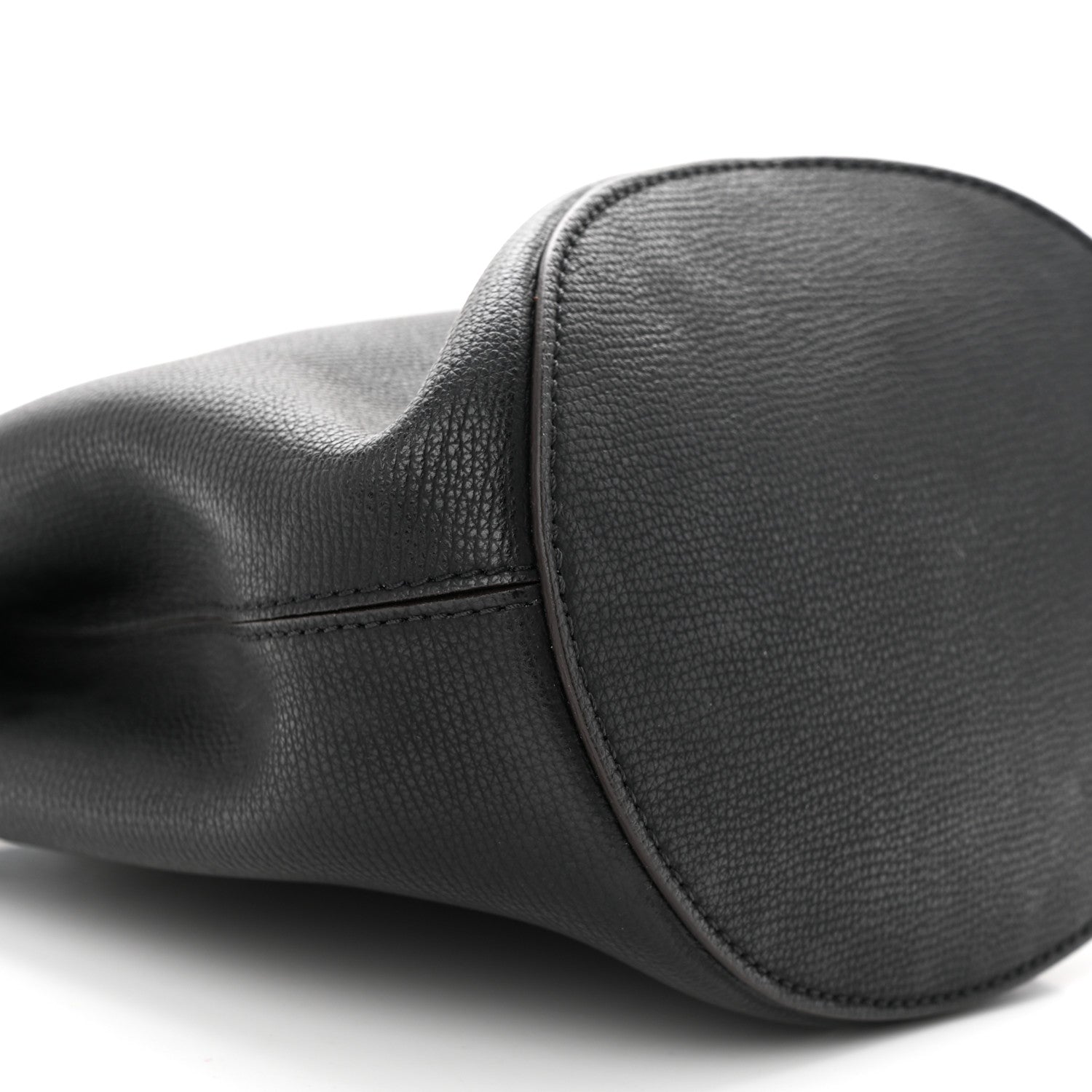 Burberry London Grainy Calfskin Small Lorne Bucket Crossbody Black 8 of 11