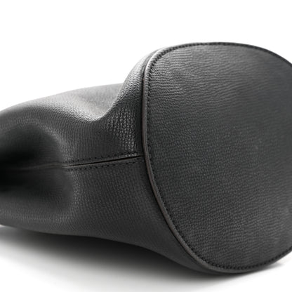 Burberry London Grainy Calfskin Small Lorne Bucket Crossbody Black 8 of 11