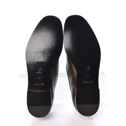 Louis Vuitton Monogram Society Loafers 36 5 of 7
