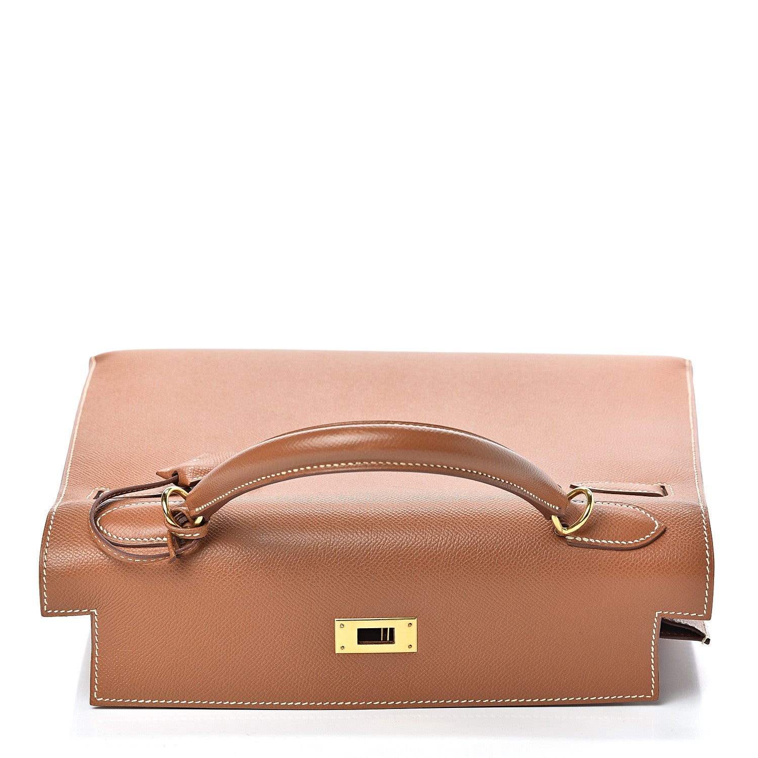 Hermes Courchevel Kelly Sellier 32 Gold 15 of 41