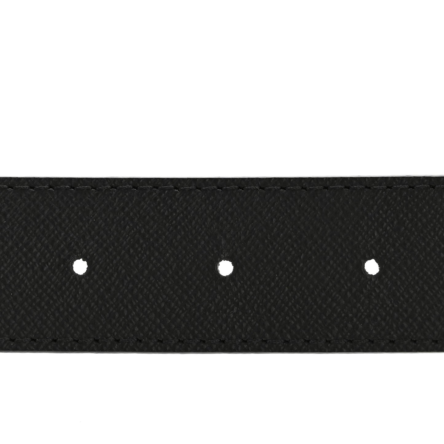 Calfskin Monogram 30mm LV Initiales Reversible Belt 85 34 Black