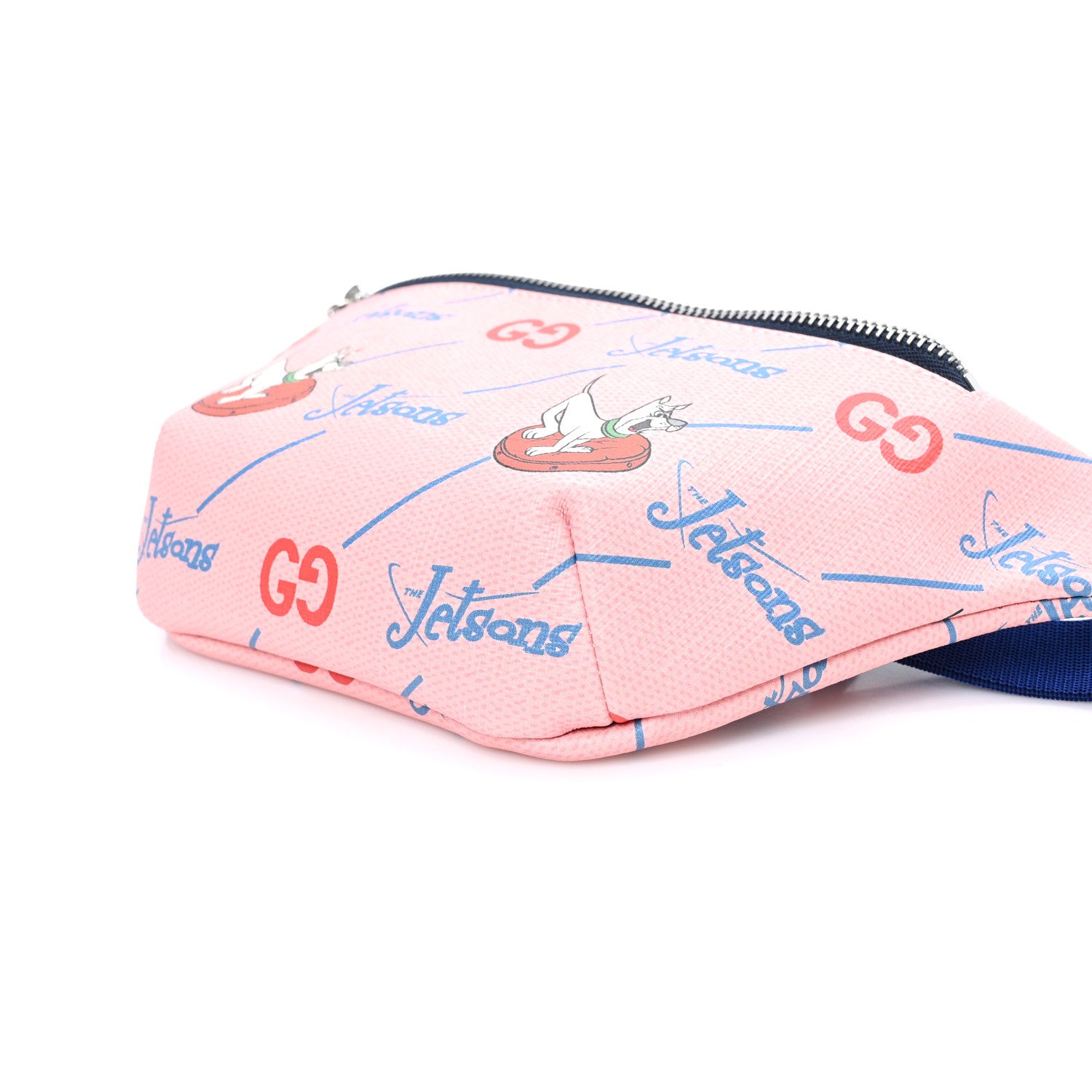 Gucci Coated Canvas Interlocking G Jetsons Childrens Belt Bag Pink 10 of 10