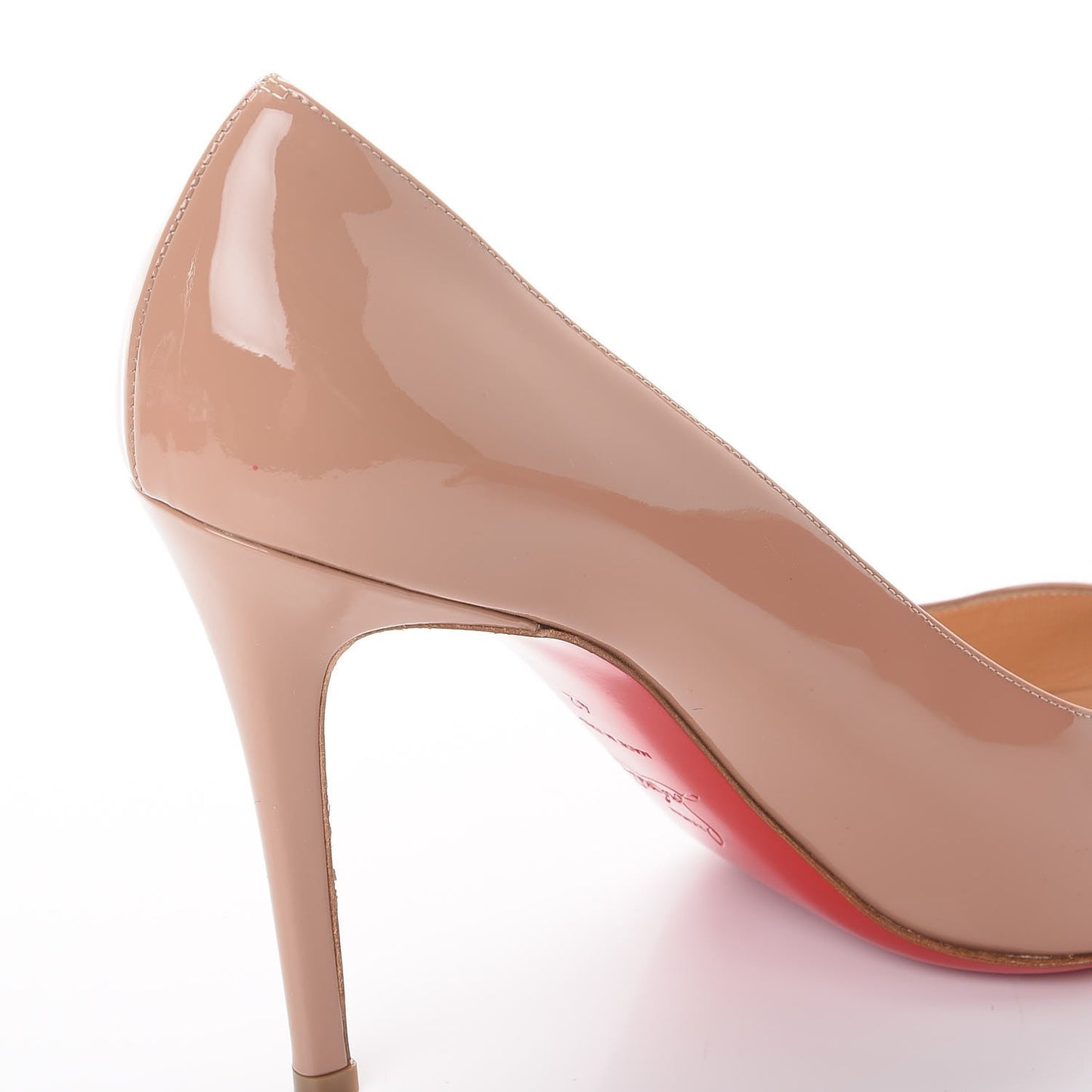 Patent Simple 100 Pumps 42 Nude