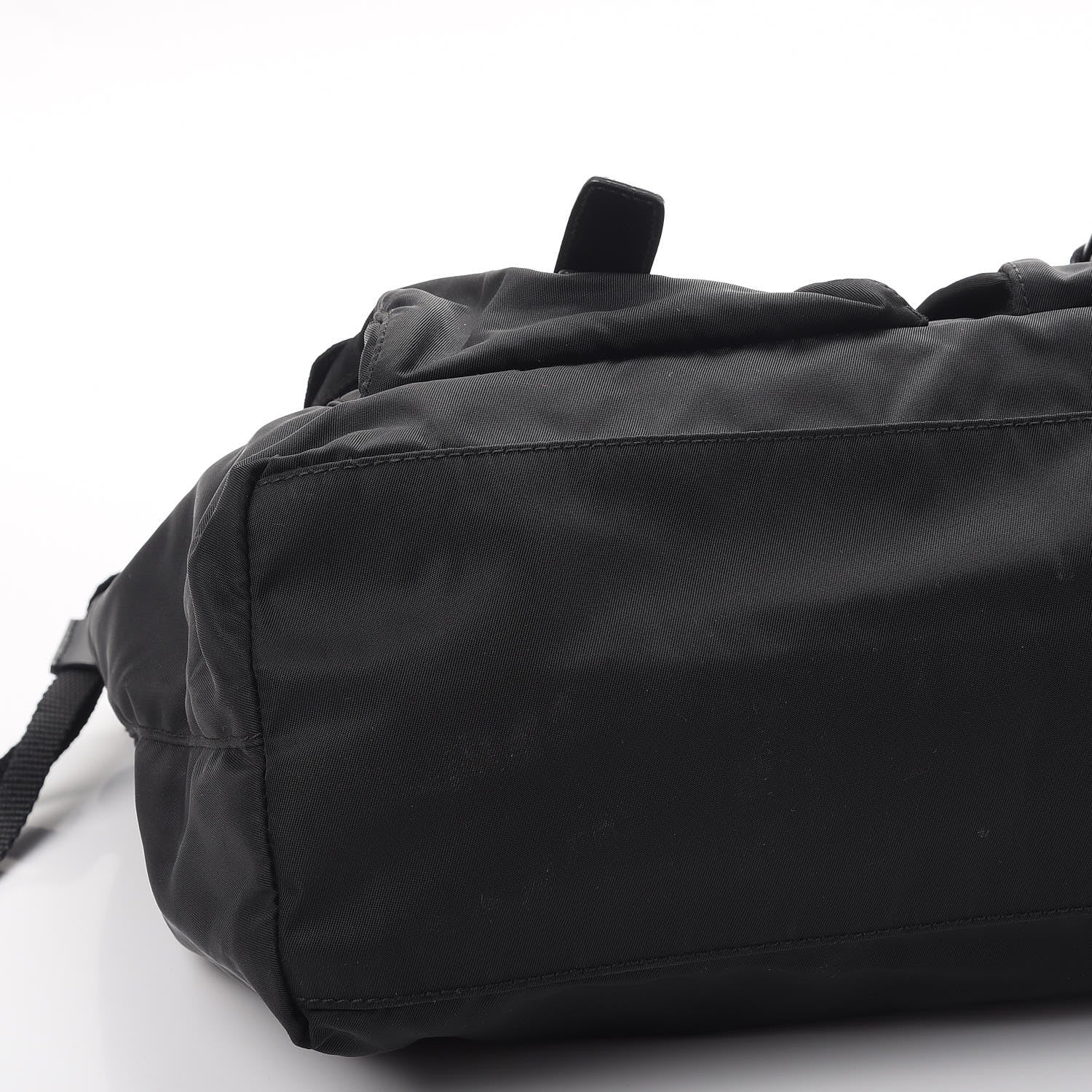 Prada Nylon Vela Shopping Tote Black 8 of 9