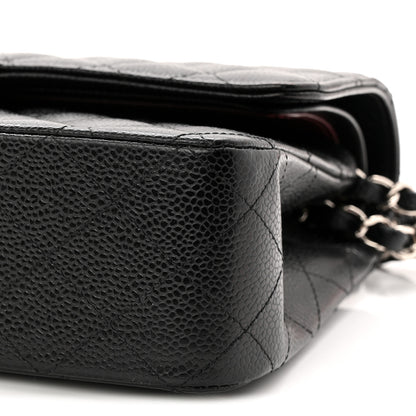 Chanel Caviar Quilted Medium Double Flap Black 10 of 11