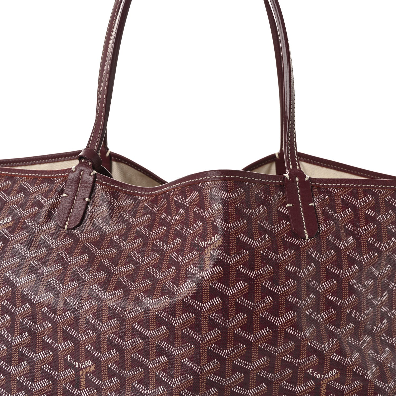 Goyard Goyardine Saint Louis GM Bordeaux 7 of 9
