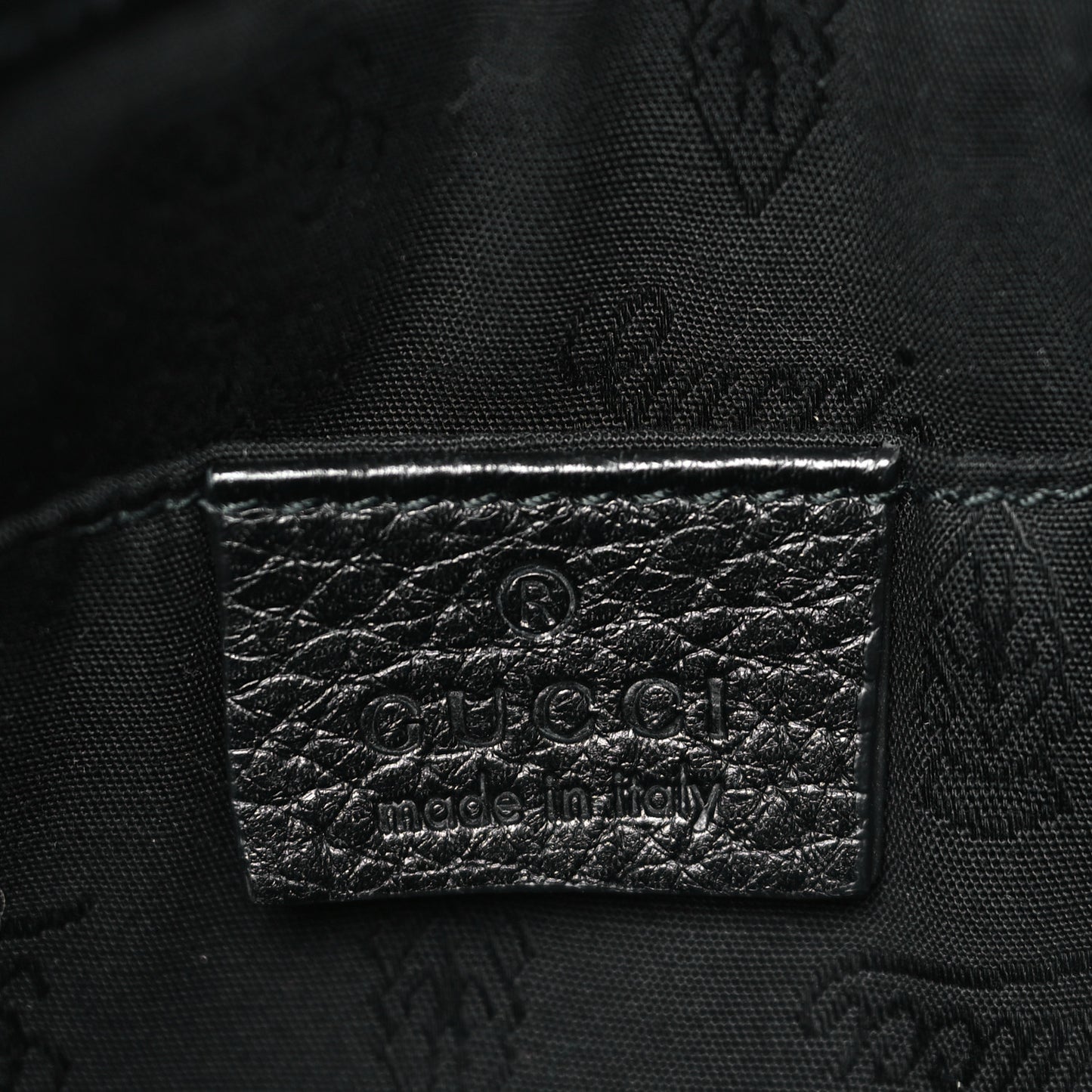 Calfskin Bamboo Croisette Evening Bag Black