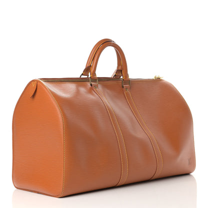 Louis Vuitton Epi Keepall 50 Cipango 3 of 11
