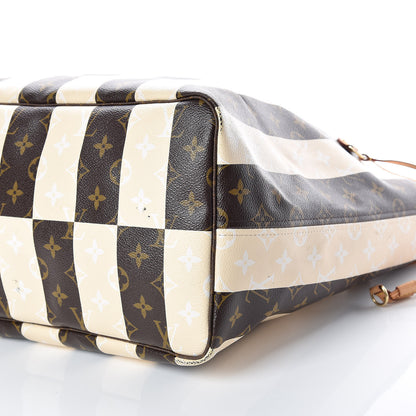 Louis Vuitton Monogram Rayures Neverfull GM 6 of 29