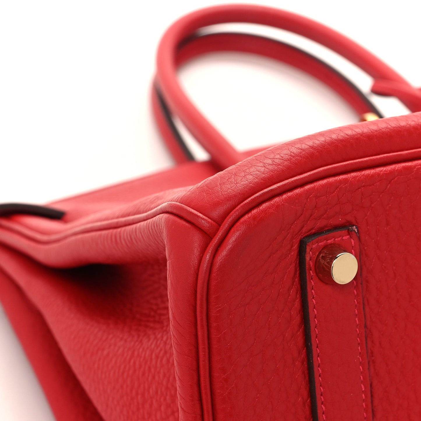 Togo Birkin 35 Rouge Casaque