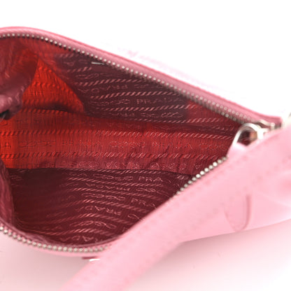 Prada Re-Nylon Saffiano Mini Re-Edition 2005 Bag Rosa 5 of 9
