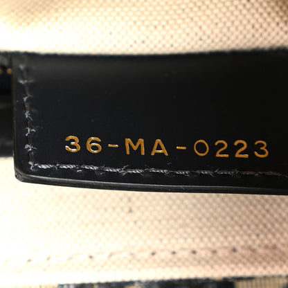 Christian Dior Oblique Saddle Bag With Strap Blue 7 of 10