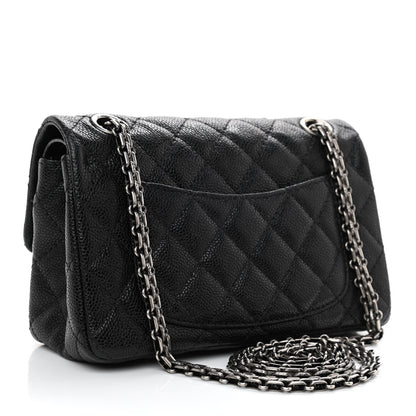 Chanel Caviar 2.55 Reissue 224 Flap Black 3 of 10