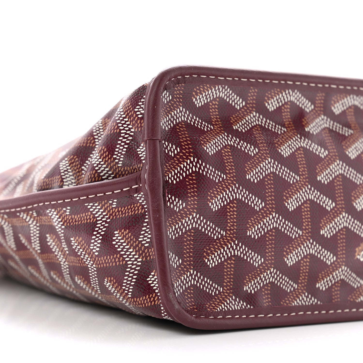Goyard Goyardine Reversible Mini Anjou Burgundy 16 of 20