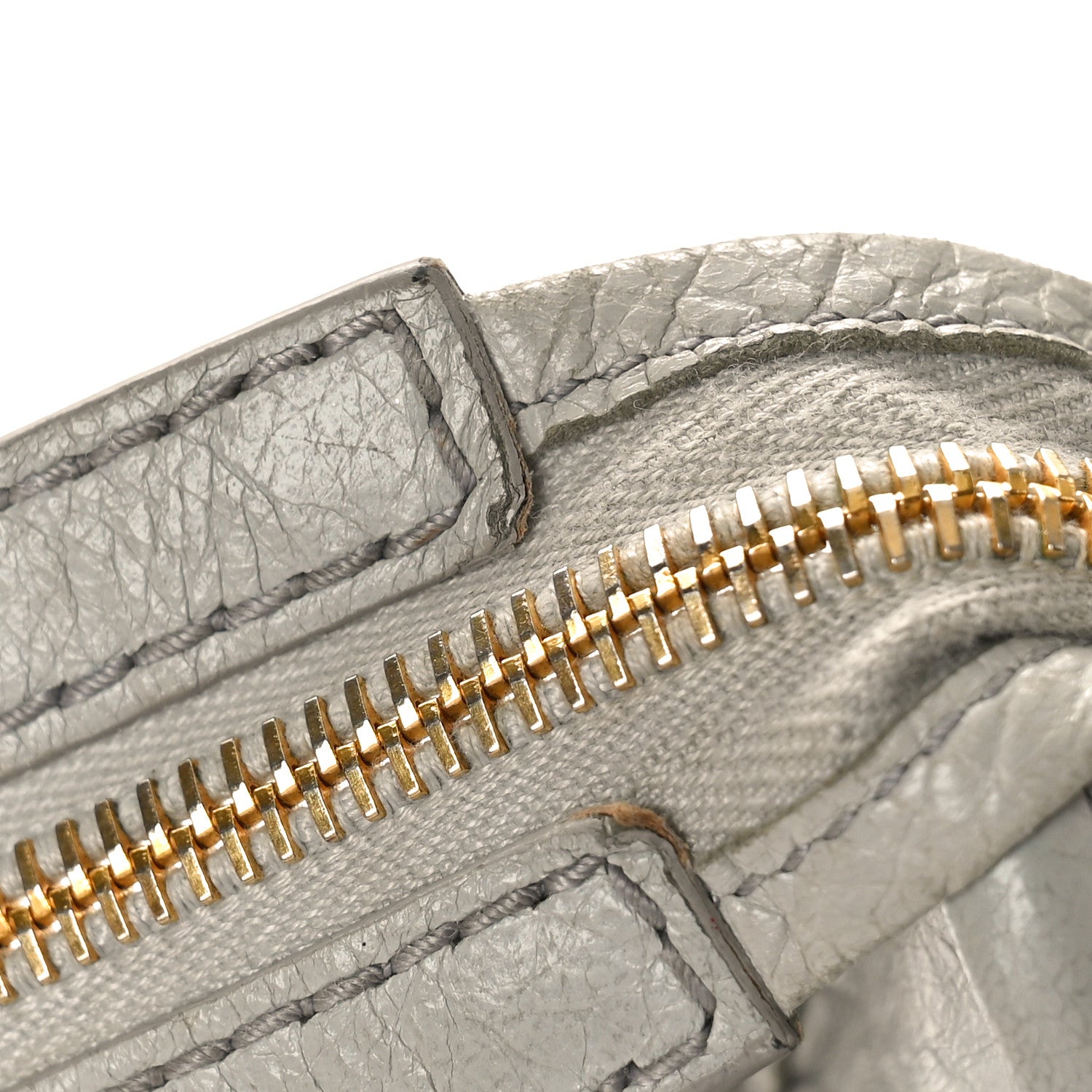 Balenciaga Agneau Giant 12 Gold Hardware Mini City Gris Melange 16 of 19