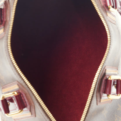 Louis Vuitton Monogram Mirage Speedy 30 Bordeaux 5 of 14