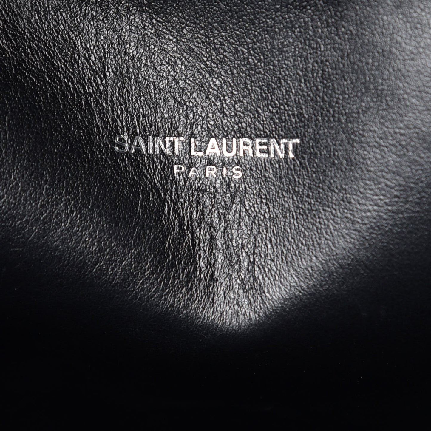 Grained Calfskin Small Sac De Jour Black
