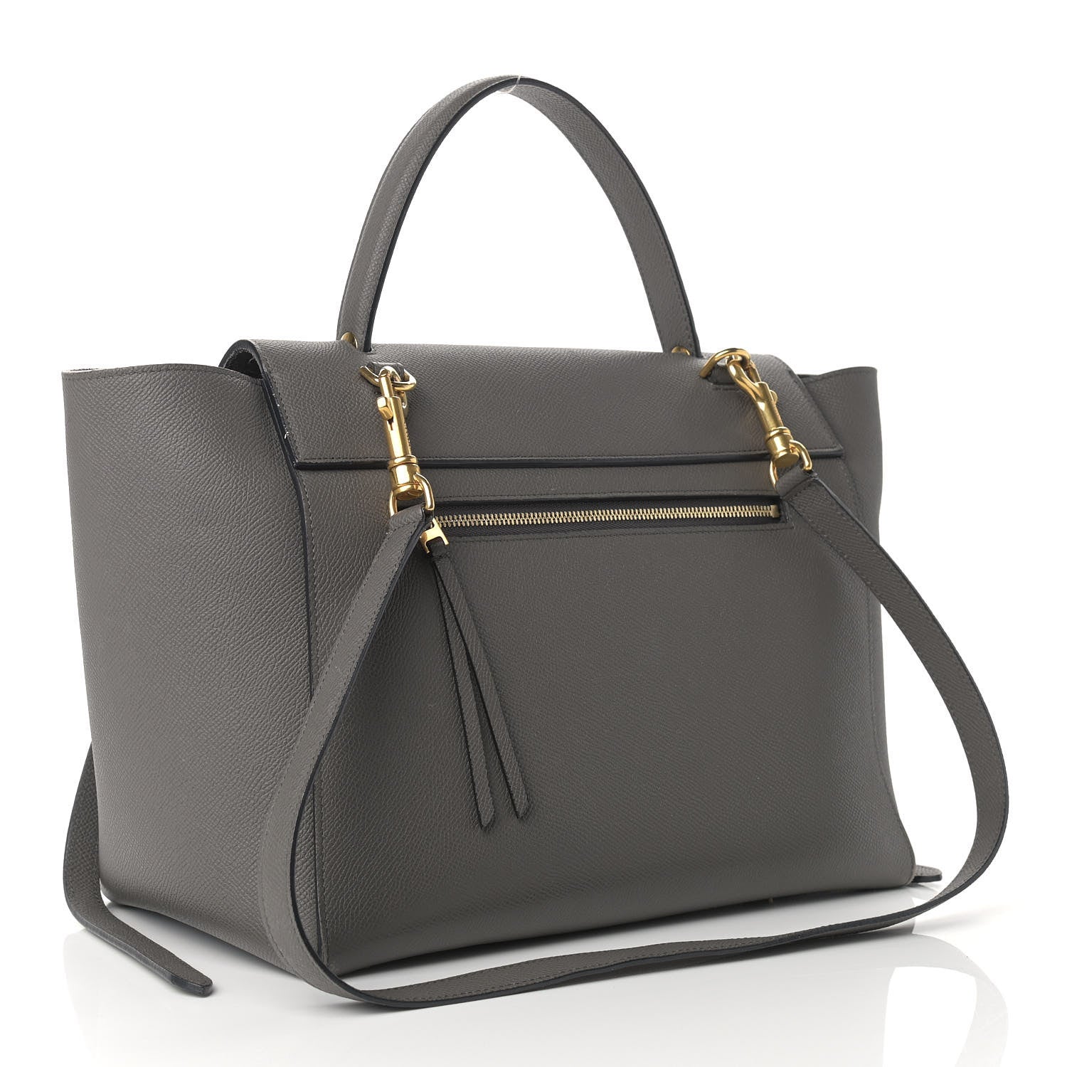 Celine Baby Grained Calfskin Micro Belt Bag Grey 3 of 15