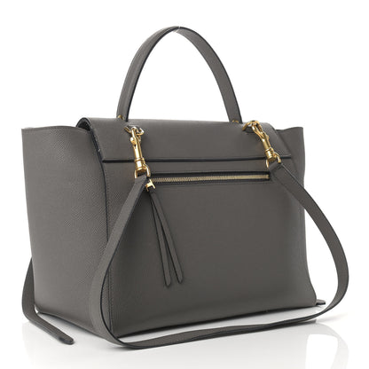 Celine Baby Grained Calfskin Micro Belt Bag Grey 3 of 15