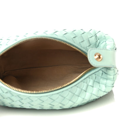 Bottega Veneta Nappa Intrecciato Large Cosmetic Case Green 5 of 13