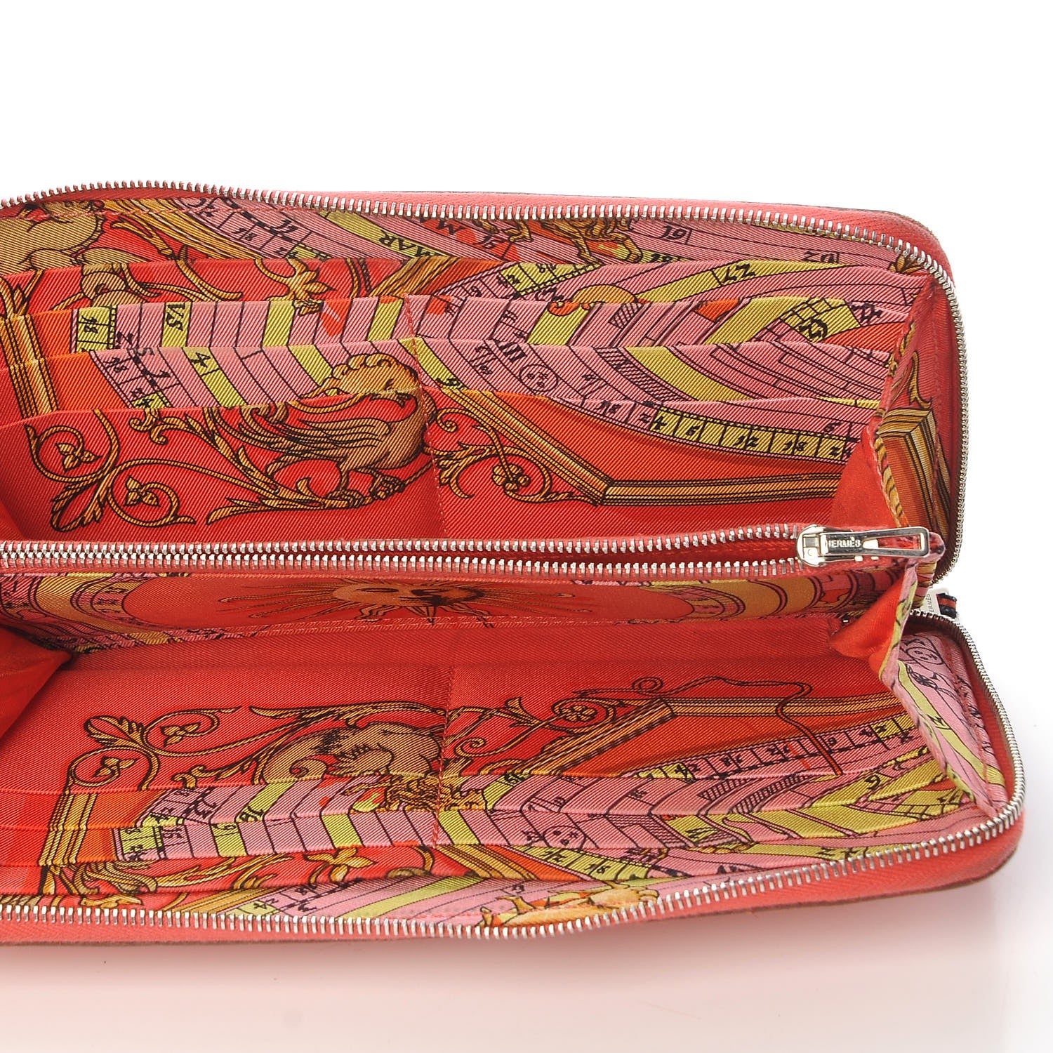 Hermes Epsom Silk'In Wallet Rose Jaipur 5 of 15