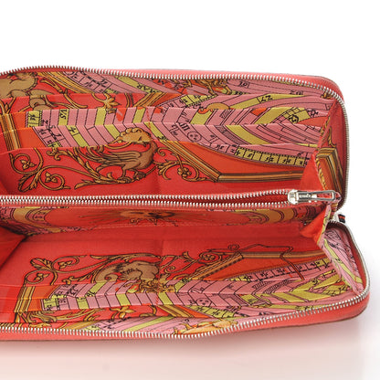 Hermes Epsom Silk'In Wallet Rose Jaipur 5 of 15