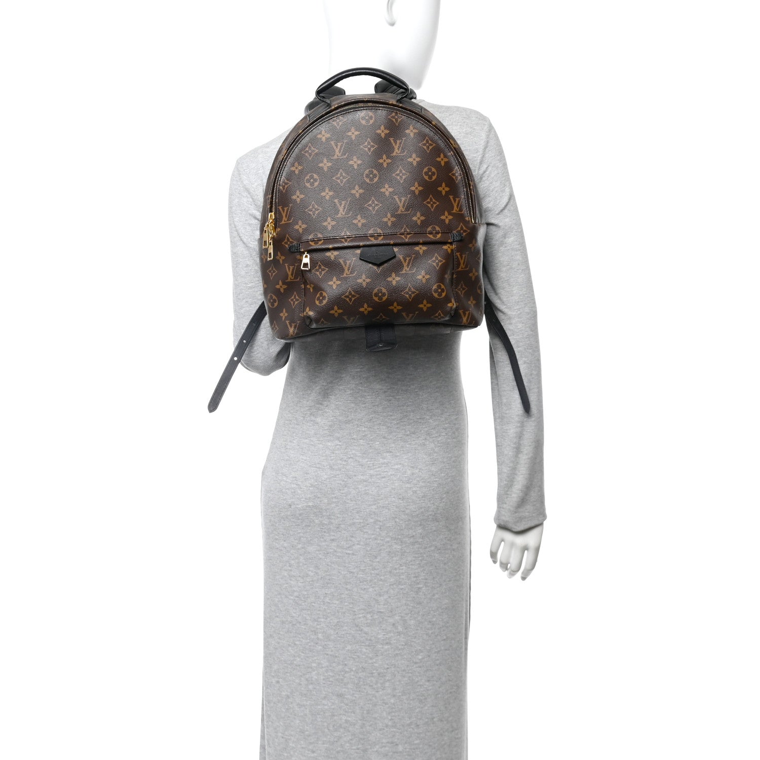 Louis Vuitton Monogram Palm Springs Backpack MM 2 of 11