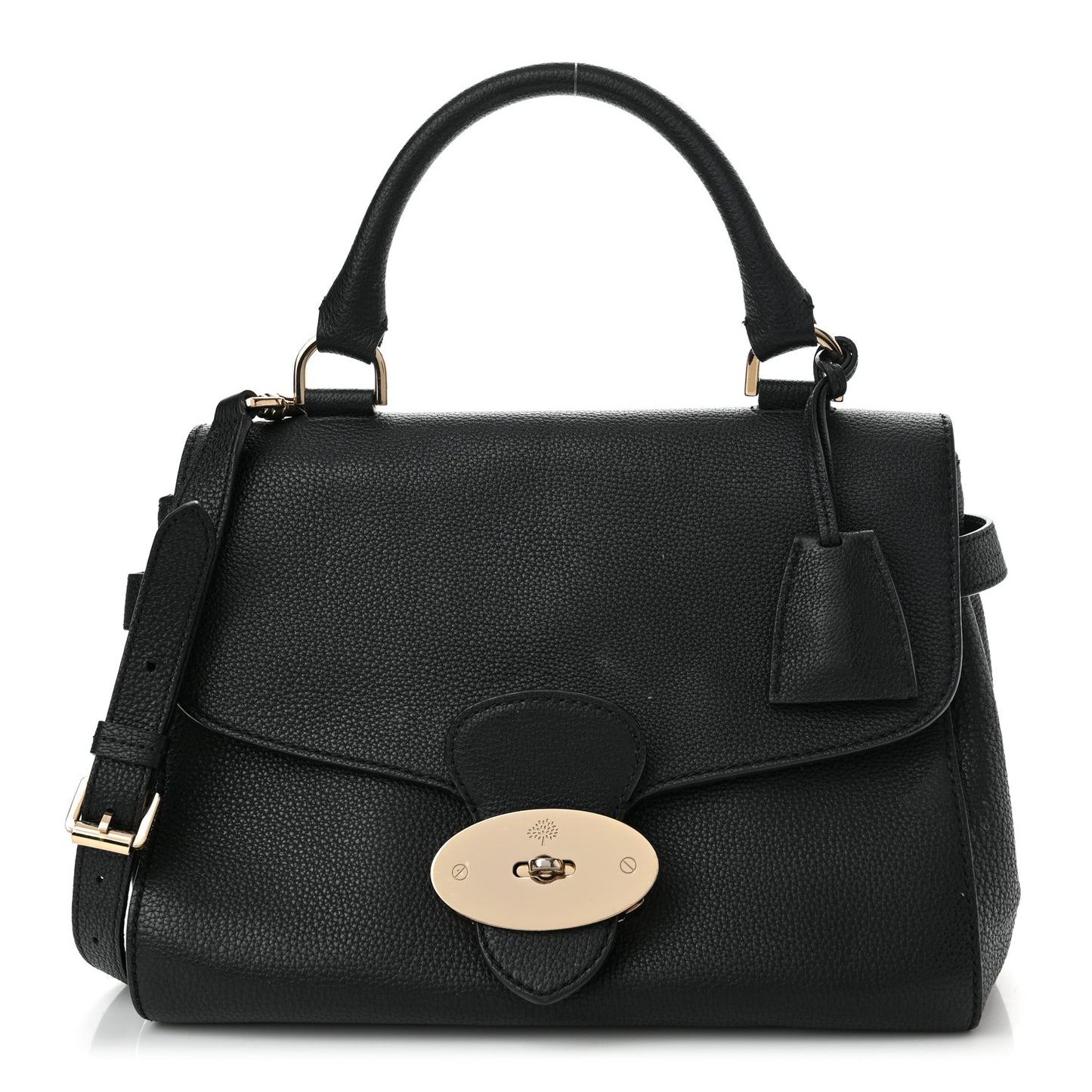 Grainy Calfskin Primrose Black