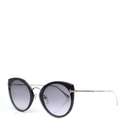 Tom Ford Jess Cat Eye Sunglasses TF683 Black 1 of 7