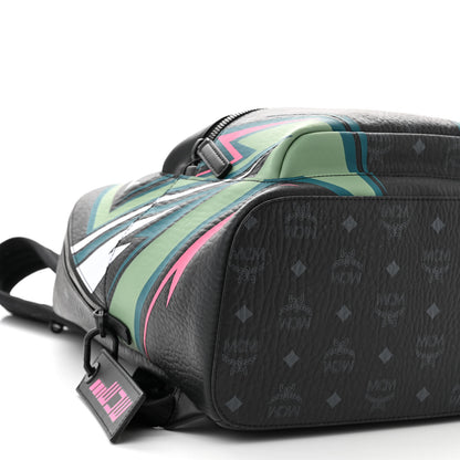 MCM otor Visetos Medium Stark Backpack Black 8 of 10