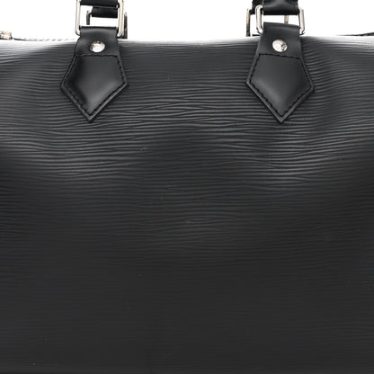 Louis Vuitton Epi Speedy 25 Black 7 of 12