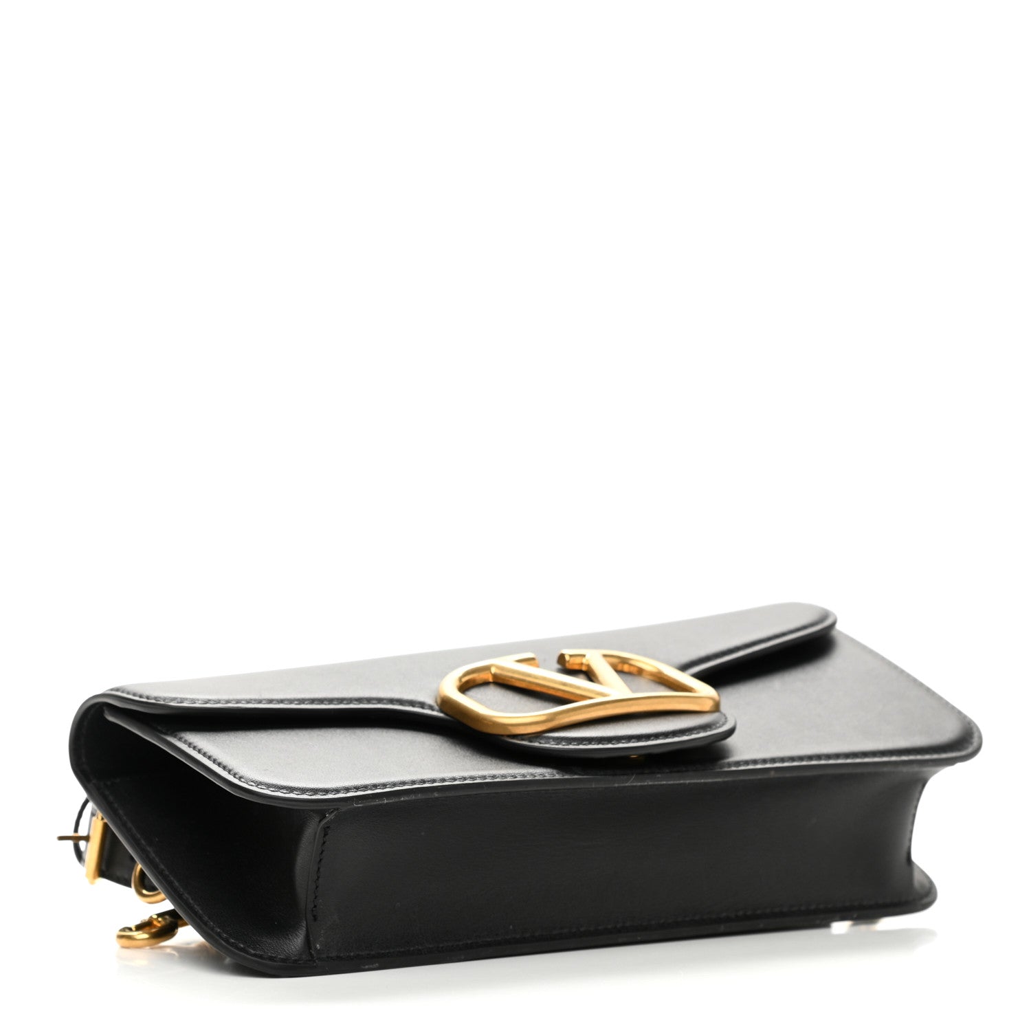 Valentino Garavani Smooth Calfskin VSling Belt Bag Black 4 of 9