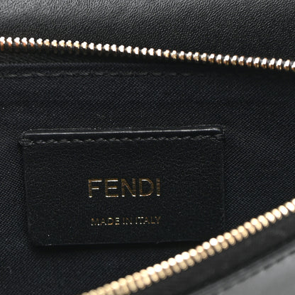 Fendi Vitello Cruise F is Fendi Medium Envelope Wallet on Chain Black 6 of 13