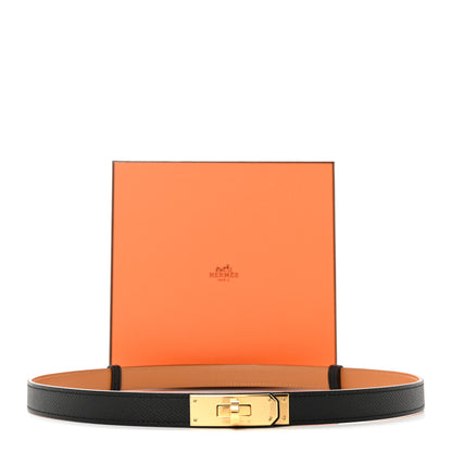 Hermes Epsom Kelly Belt Black 4 of 4