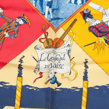 Hermes Silk Le Carnaval de Venise Scarf 90 3 of 16