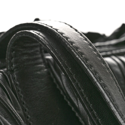 Valentino Garavani Nappa Pleated Petale Tote Black 12 of 12